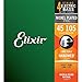 Elixir Strings Nickel Plated Steel 4-String Bass Strings w NANOWEB Coating, Long Scale, Light/Medium (.045-.105)