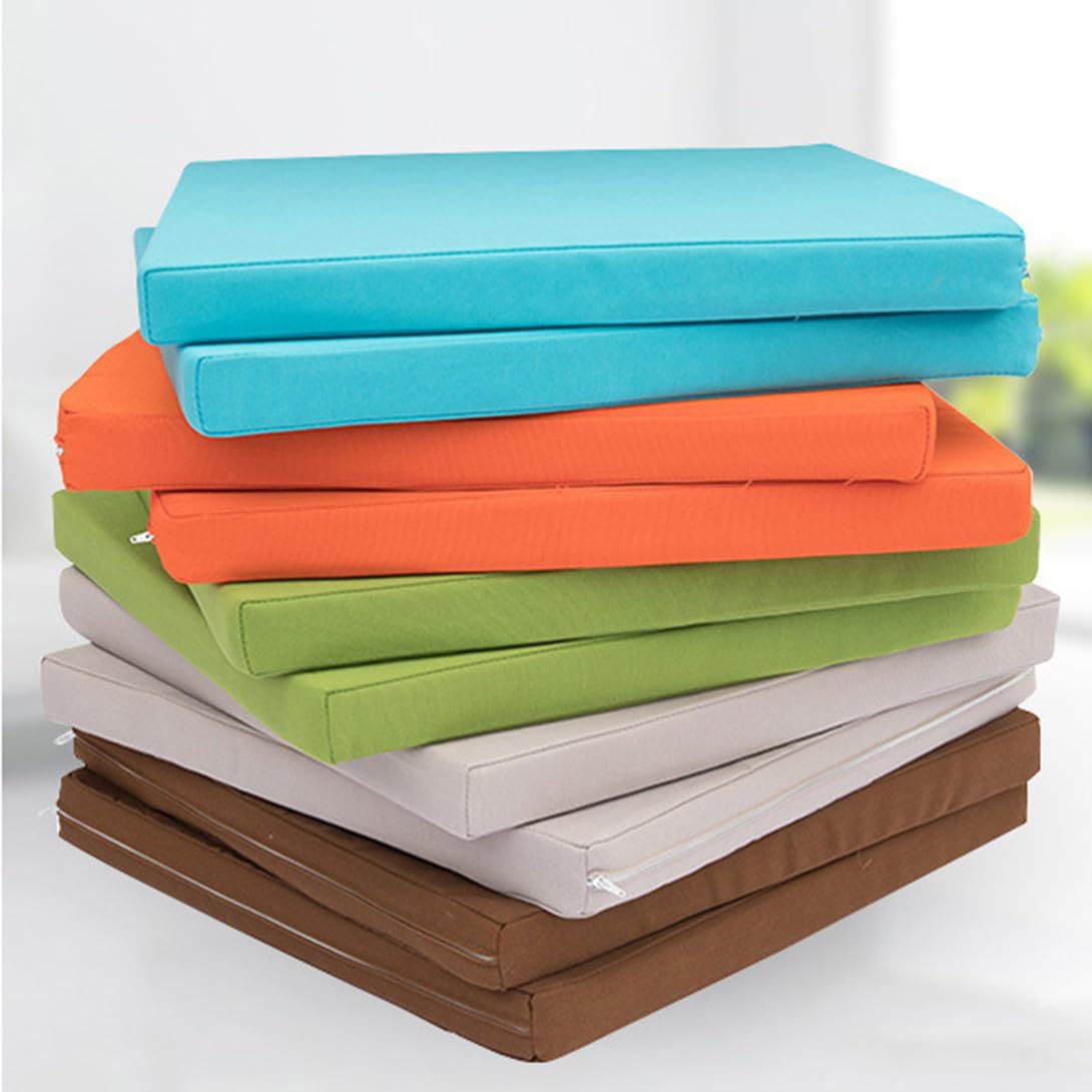 Cojín impermeable para banco de jardín de 2/3 plazas, 110 x 30 cm de grosor, perfecto para uso doméstico y patio, cómodo accesorio de jardín