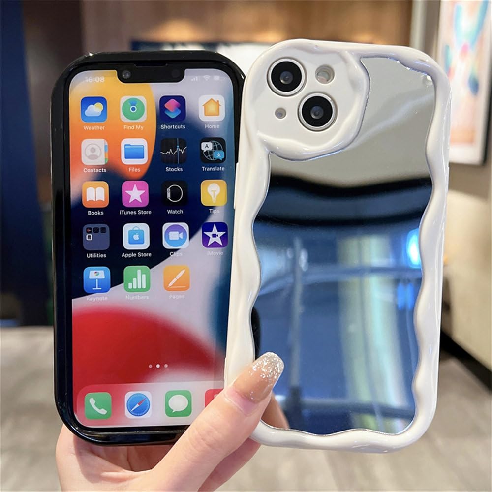 Acquista Custodia Per Telefono Specchio Per Trucco Placcatura Di - Foto 7