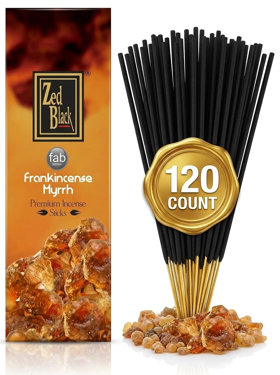 Amazon.com: Frankincense and Myrrh Church Incense Sticks 120 Count