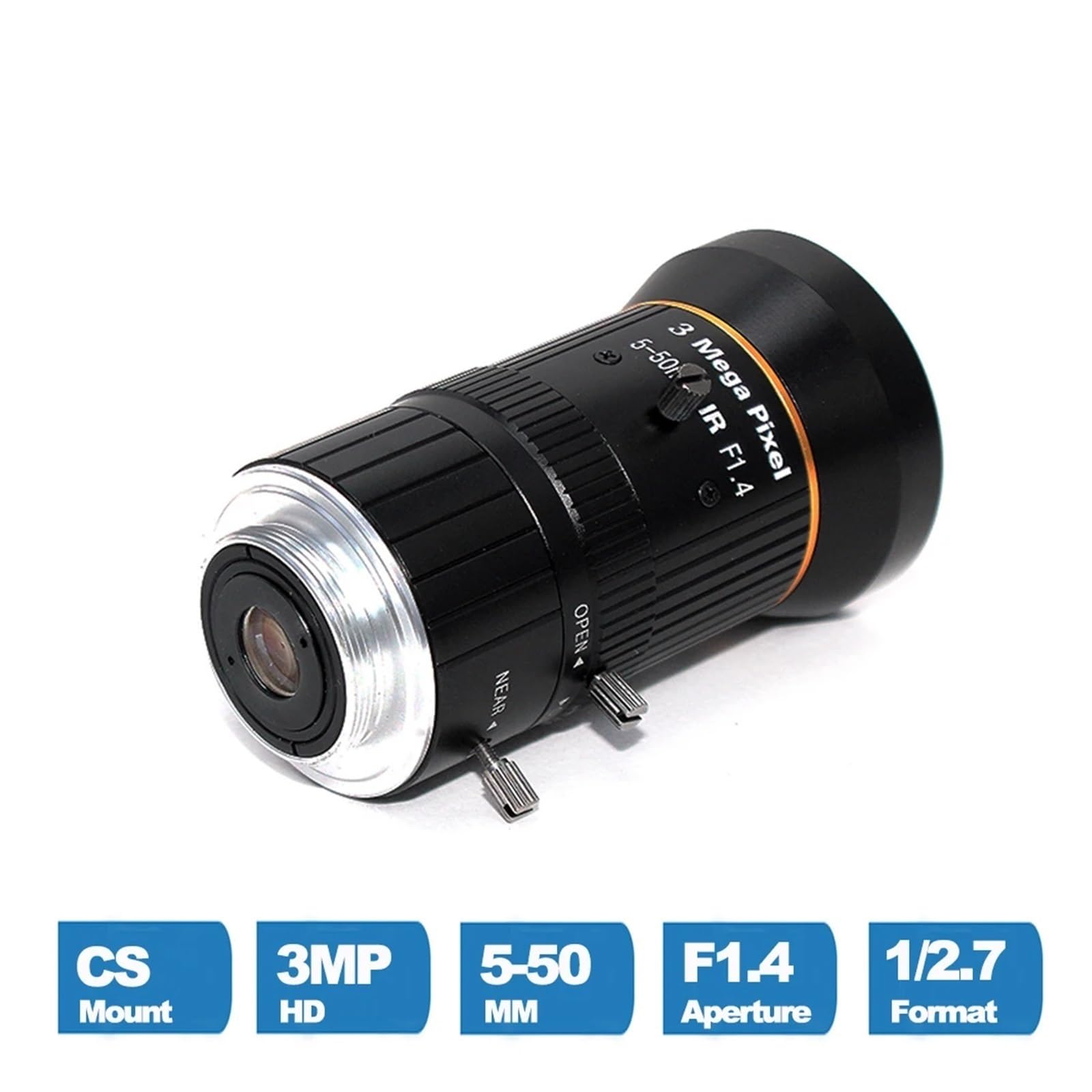 Amazon.co.jp: バリフォーカルレンズ 5-50MM HD 3.0 メガピクセル CS