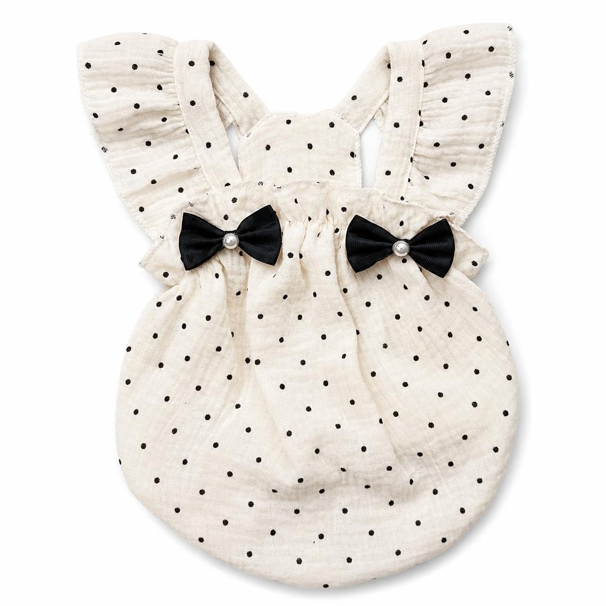 Vestido Elegante con talles Perla sin Mangas con s Ropa Poliéster Ligera para Perros y Gatos Pequeños Acuado para