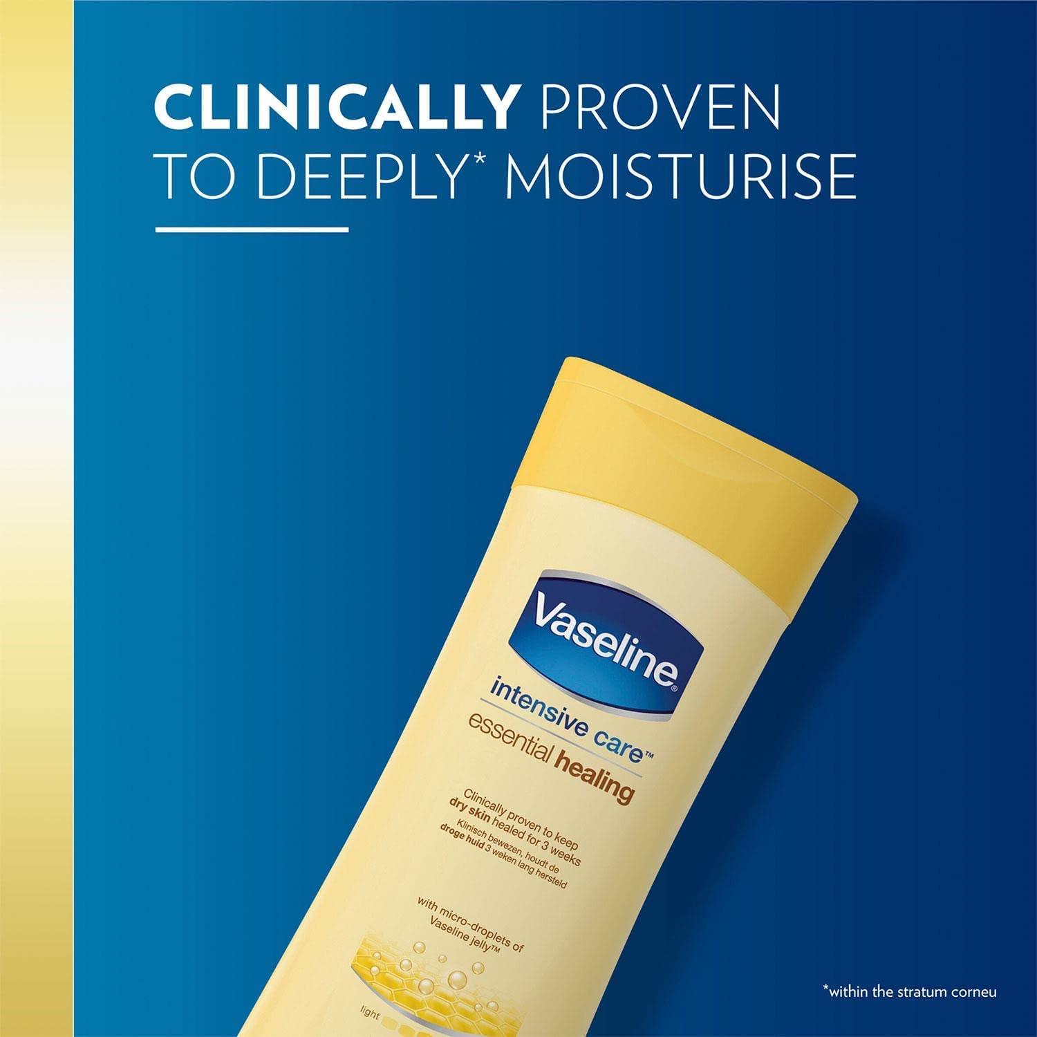 Vaseline Yoğun bakım, Yağsız Vücut Losyonu (12X400ml .50 oz, Essinisal iyileşme)
