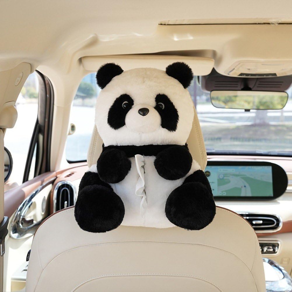 Amazon.co.jp: Vepoty かわいい パンダ 車用ティッシュカバー