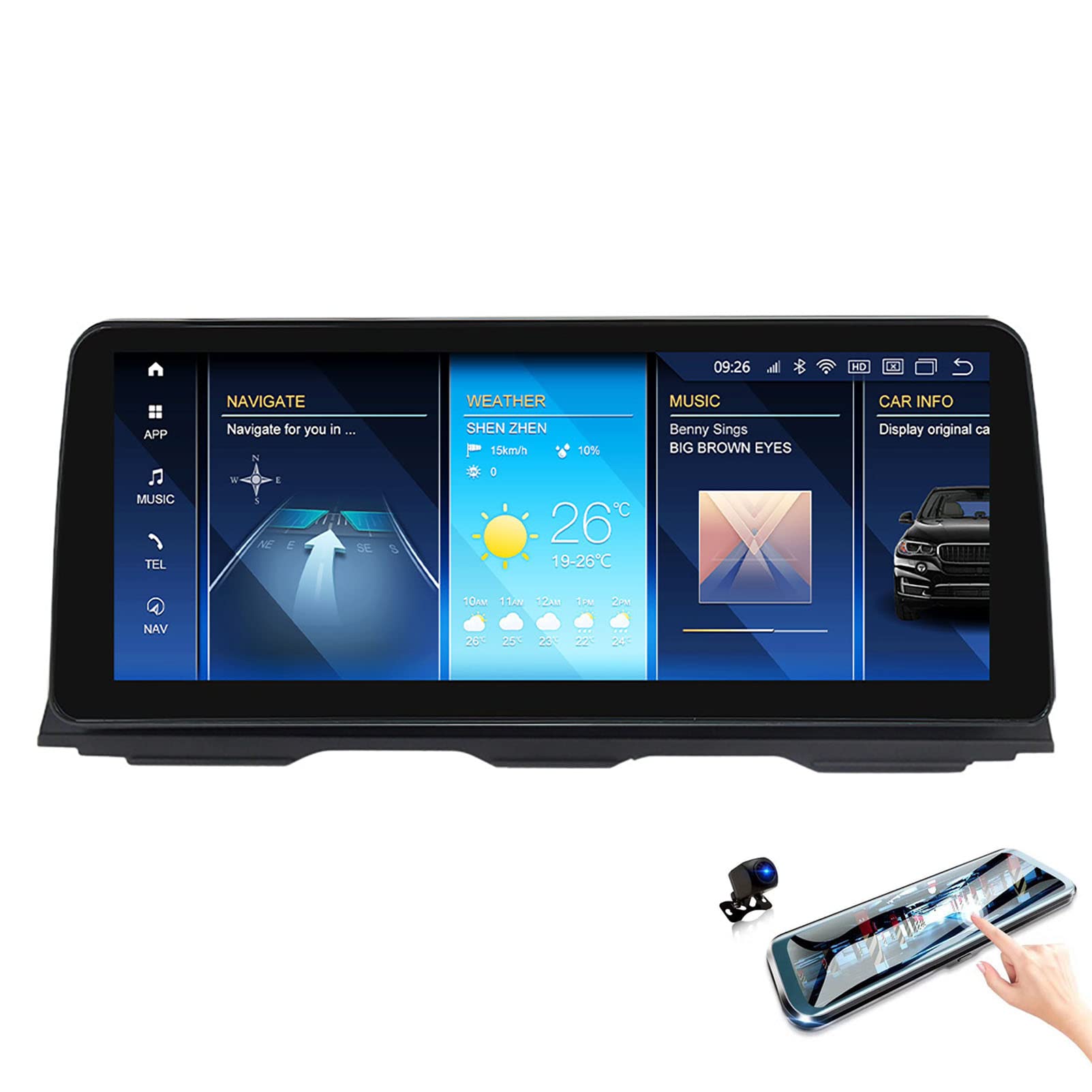Amazon.co.jp: Android 12 カーステレオ GPS 衛星ナビ BMW 5 シリーズ 
