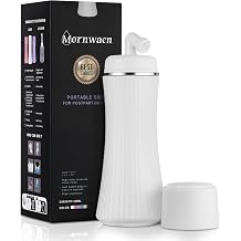 Peri Bottle Postpartum,Upgrade 400ml Portable Bidet with Extendable Sprayer for Travel & Camping,3 Leak-Proof Seals,Postpartum Essentials for Mom White