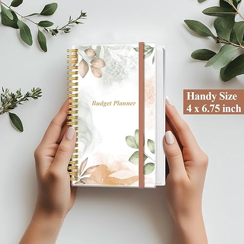 Miniatura 10 de Planificador de presupuesto  Rastreador de presupuesto de gastos A6, libro de presupuesto para libro mayor, organizador de dinero para cartera, 3.75