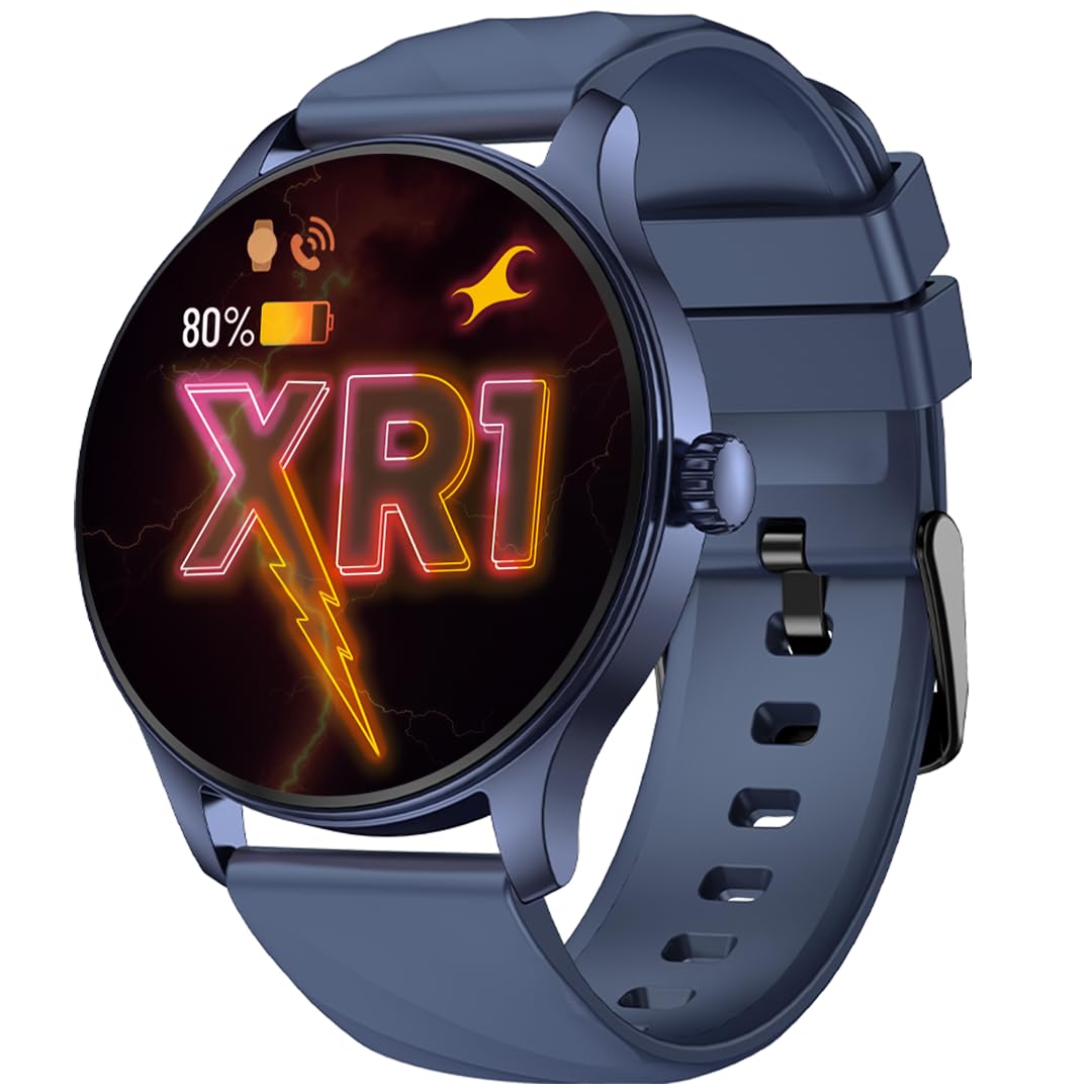 FastrackFastrack Limitless FX1 Smartwatch with 1.38" HD Display|SingleSync BT Calling|AI Voice Assistant|100+ Sports Modes and Watchfaces|Upto 5 Day Battery Life
