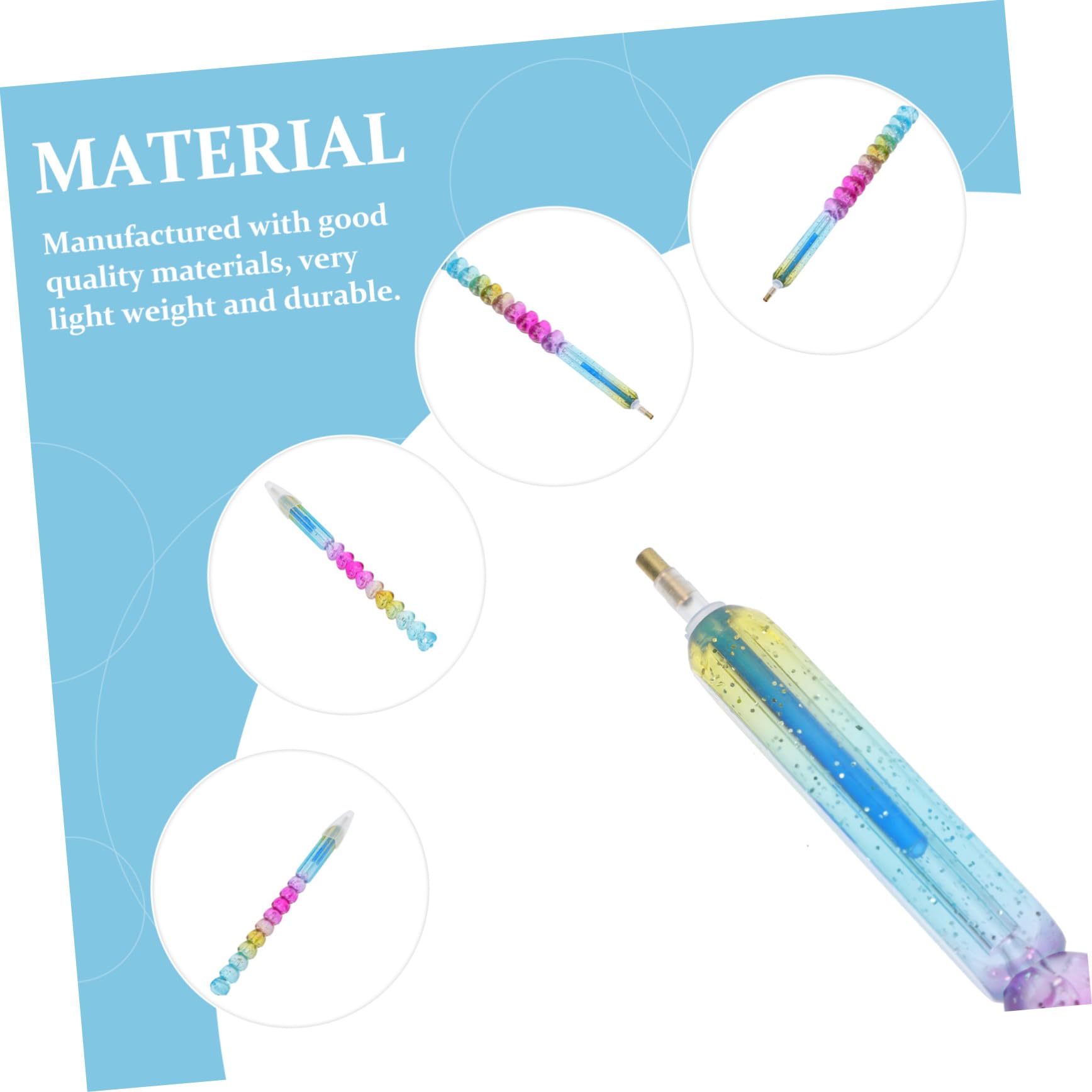 minkissy 16piezas Bolígrafo De Punteo Para Decoración De Uñas Herramienta De Manicura Para Arte De Uñas y Pintura De Diamantes Para y Creativos