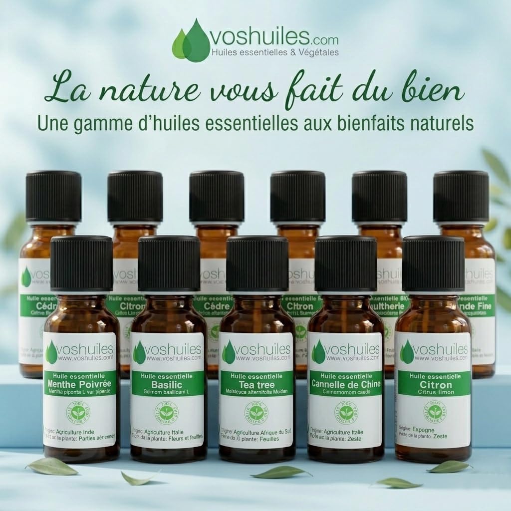 VOSHUILES - Huile Essentielle Camomille Romaine 20ml