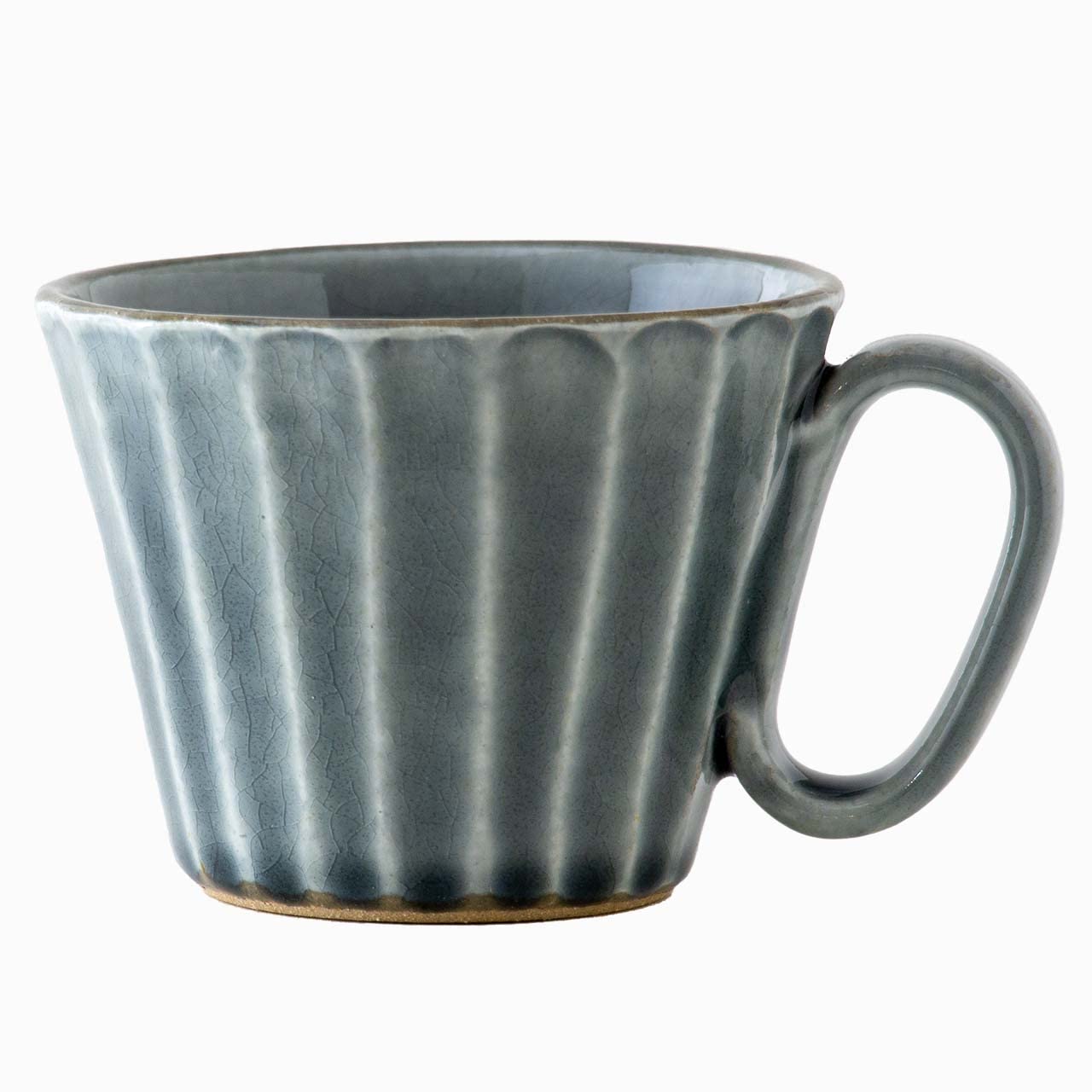 Wired Beans Mashiko Ware Life Mug Shogi Gray 8.5oz Lifetime Warranty