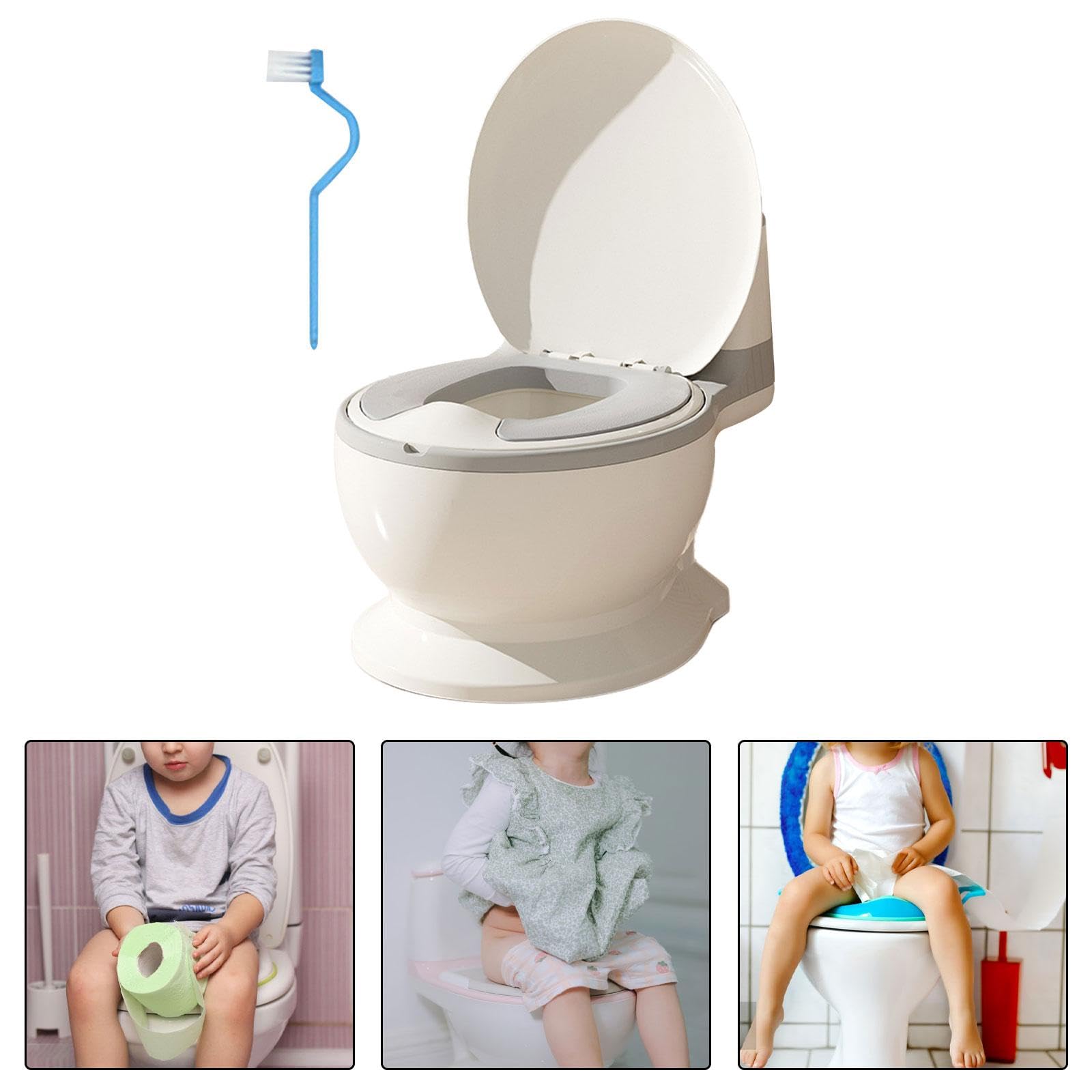Töpfchen für Babys Und Kinder mit Aufbewahrungsmöglichkeit für Feuchttücher Und Auslaufschutz, Ideal für Die Toilettenerziehung Und Den Übergang Ins K