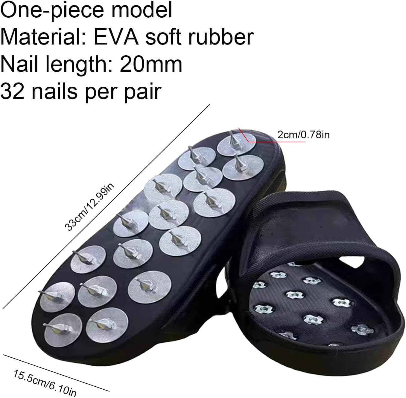 Zapatos de punta epoxi, calzado antideslizante para revestimiento de suelo, resina de cemento autonivelante, XL (XL, talla de zapato 11-16)