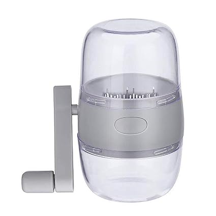 LIFTATAPA Nut Chopper Grinder, Food Chopper Manual Nut Grinder with Hand Crank, Multifunctional Food Shredder Cutter Peanut Masher Peanut Grinding Device for All Nuts Walnut Pecan