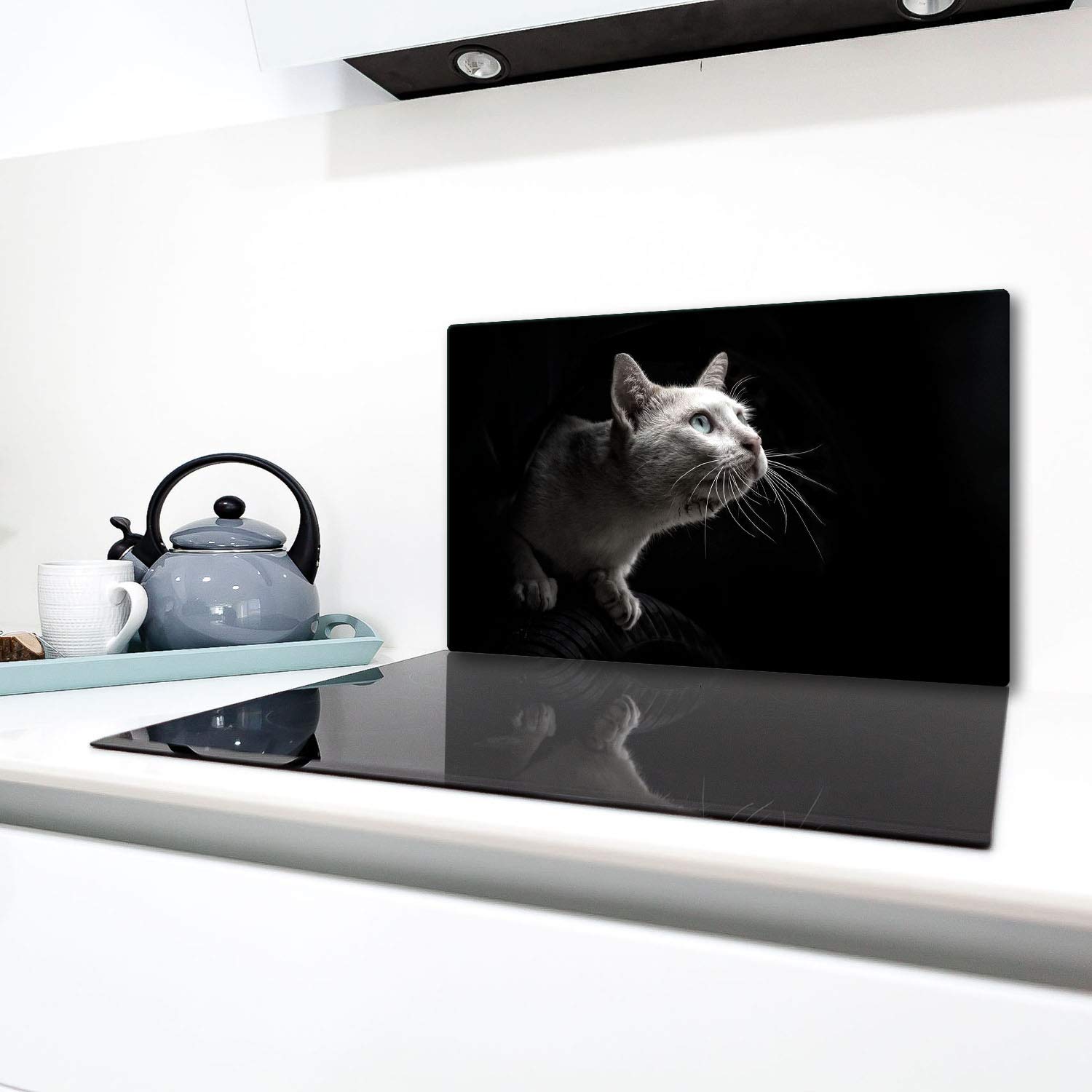TMK afdekplaat voor fornuis, 90 x 52 cm, glas, keramische