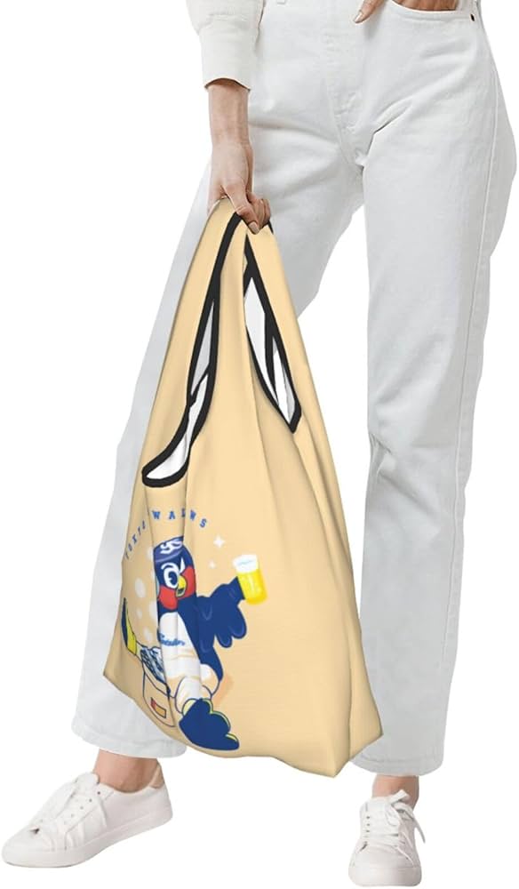 東京ヤクルトスワローズ　つば九郎 エコバッグ くるりんぱ　未使用品 Amazon.co.jp: エコバッグ 東京ヤクルトスワローズ つば九郎