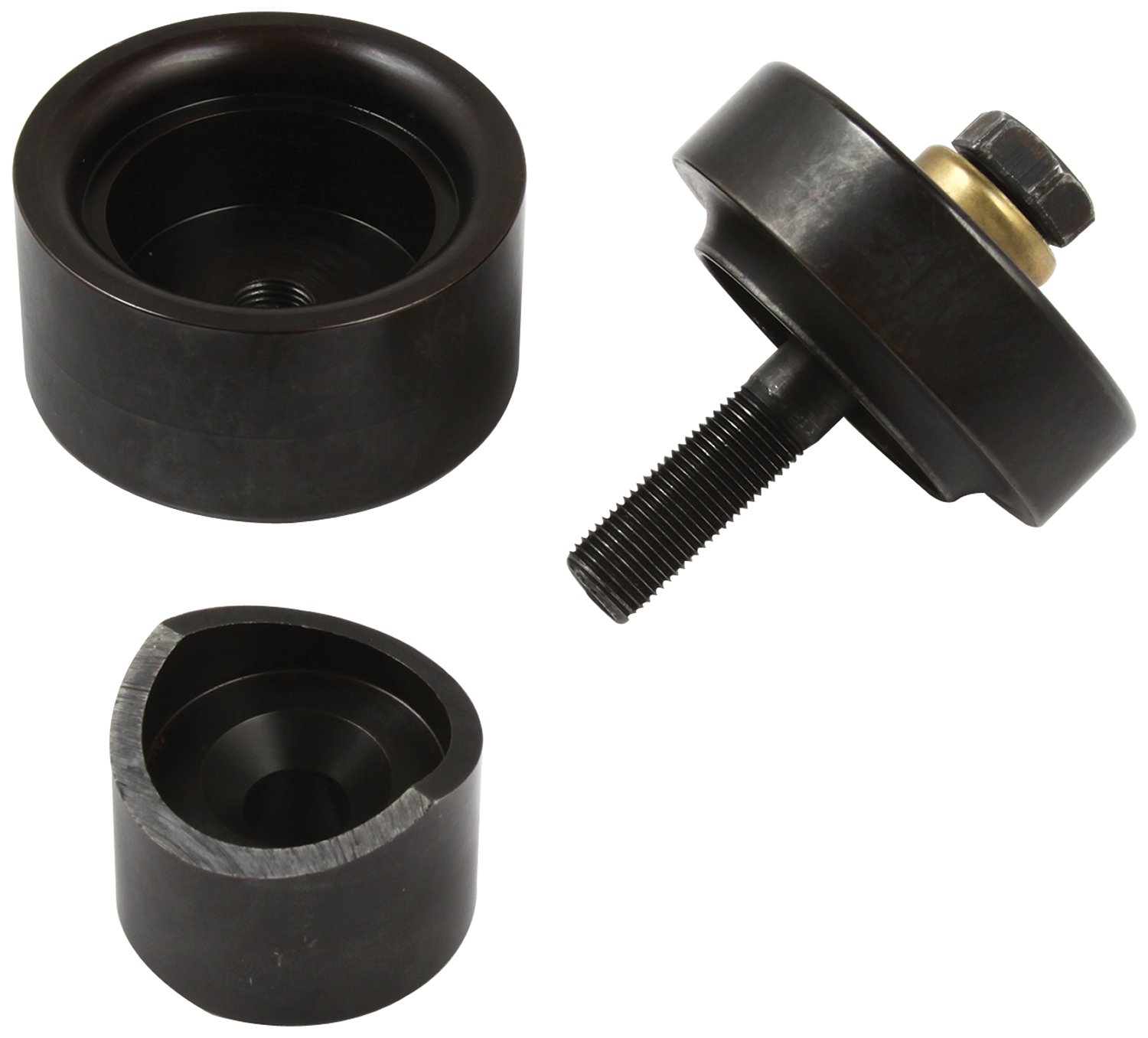 Allstar ALL11070 - Strumento perforatore e svasatore in acciaio resistente, diametro 3,8 cm, colore: Nero