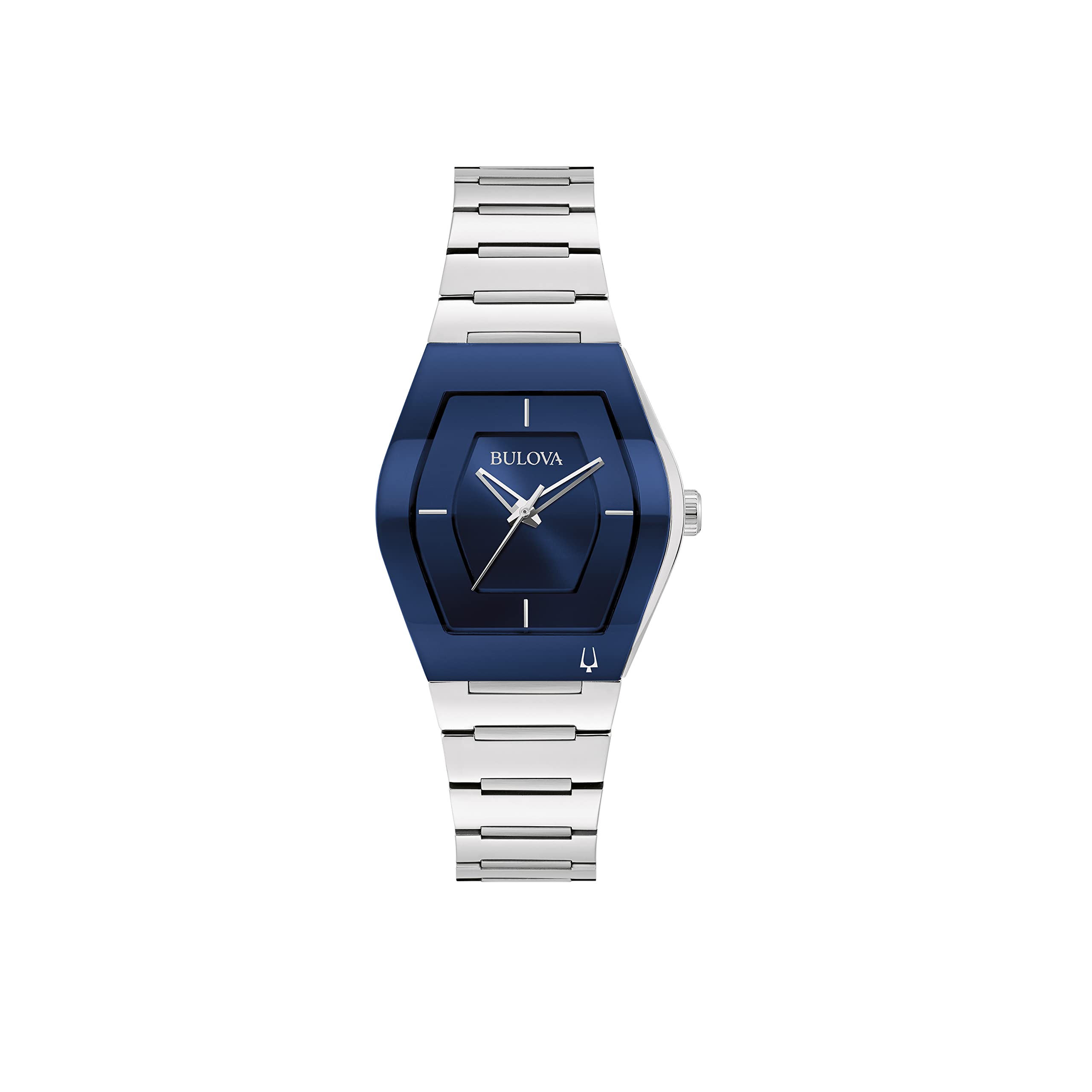 Bulova Ladies Modern Gemini 3-Hand Quartz Watch, Tonneau Shaped with Edge to Edge Crystal (B095195ZSX) Amazon Price History, Amazon Price Tracker