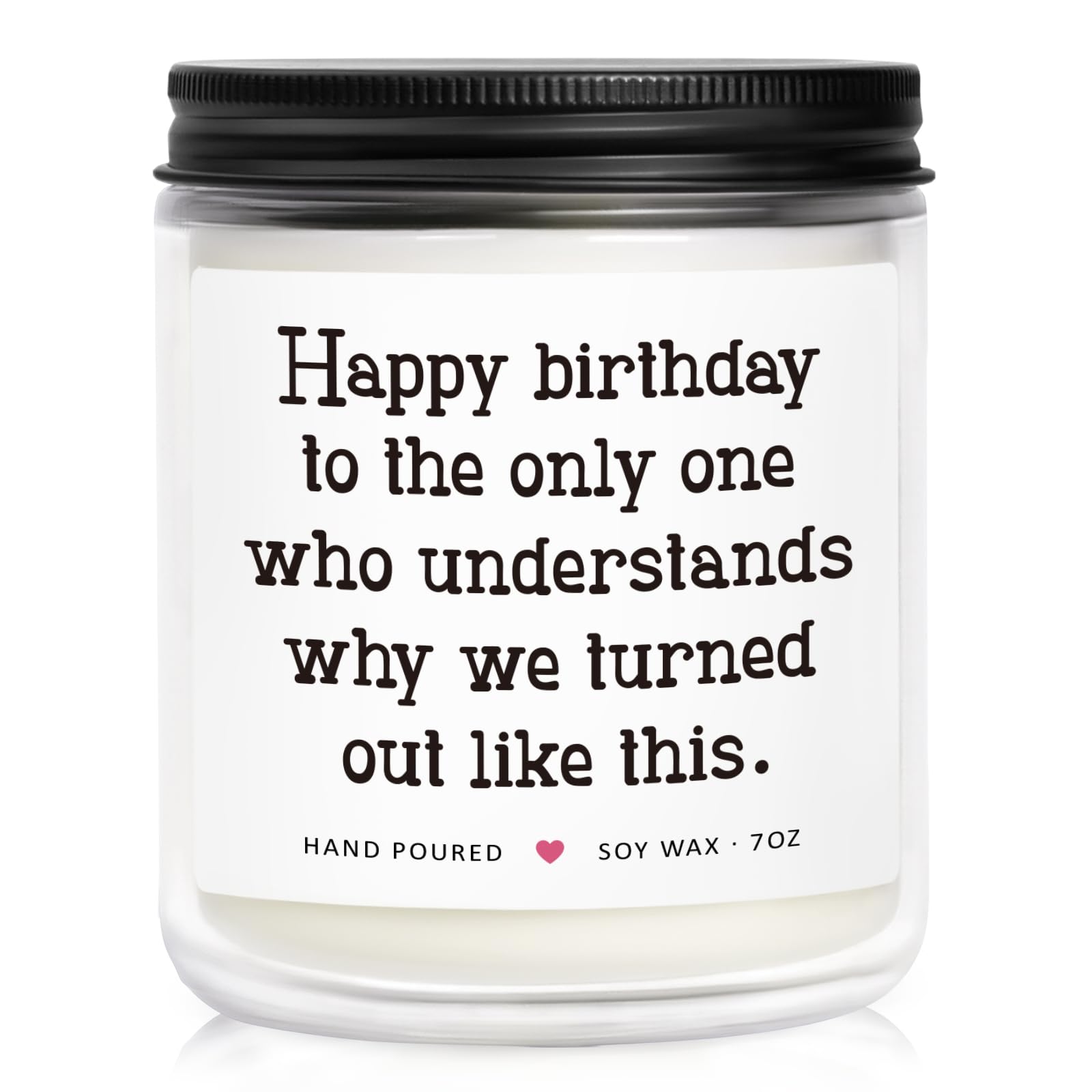 Photo 1 of Sister Birthday Gifts from Sisters, Gifts for Sister Birthday, Sisters Gift from Sister Brother Sibling, Best Friend Bday Gift for Women, Sister Bday Candle 7oz