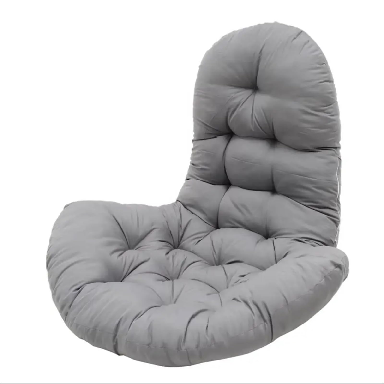 Bflcwstd Dark Gray Egg Chair Cushion Hanging Egg Chair Thick Cushion Swing Pad, Dark Grey