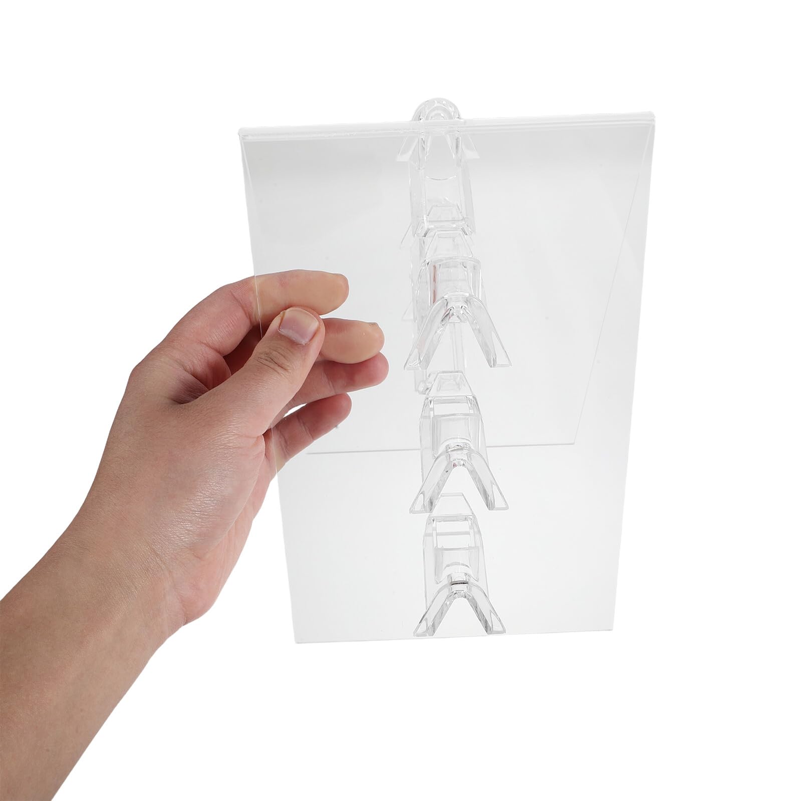 Levemolo Acryl Brillendisplay mit Doppelseitigem Design und Stabilem Sockel Moderner Brillenhalterständer für Sonnenbrillen und Brillenrahmen für Geschäfte und Events
