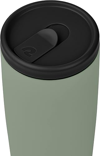 Miniatura 5 de Retrospec Arroyo - Vaso térmico de acero inoxidable con tapa y pajita, reutilizable, aislado y reutilizable, taza de viaje para café helado, vasos