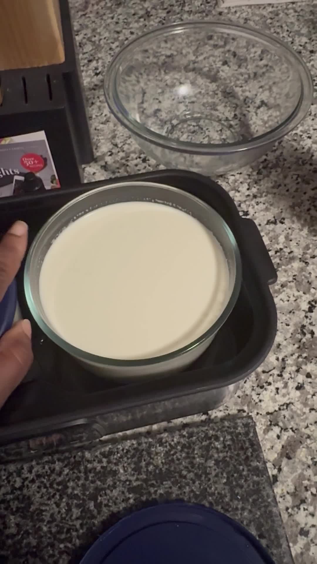 Close-up of the GDOR Yogurt Maker control panel