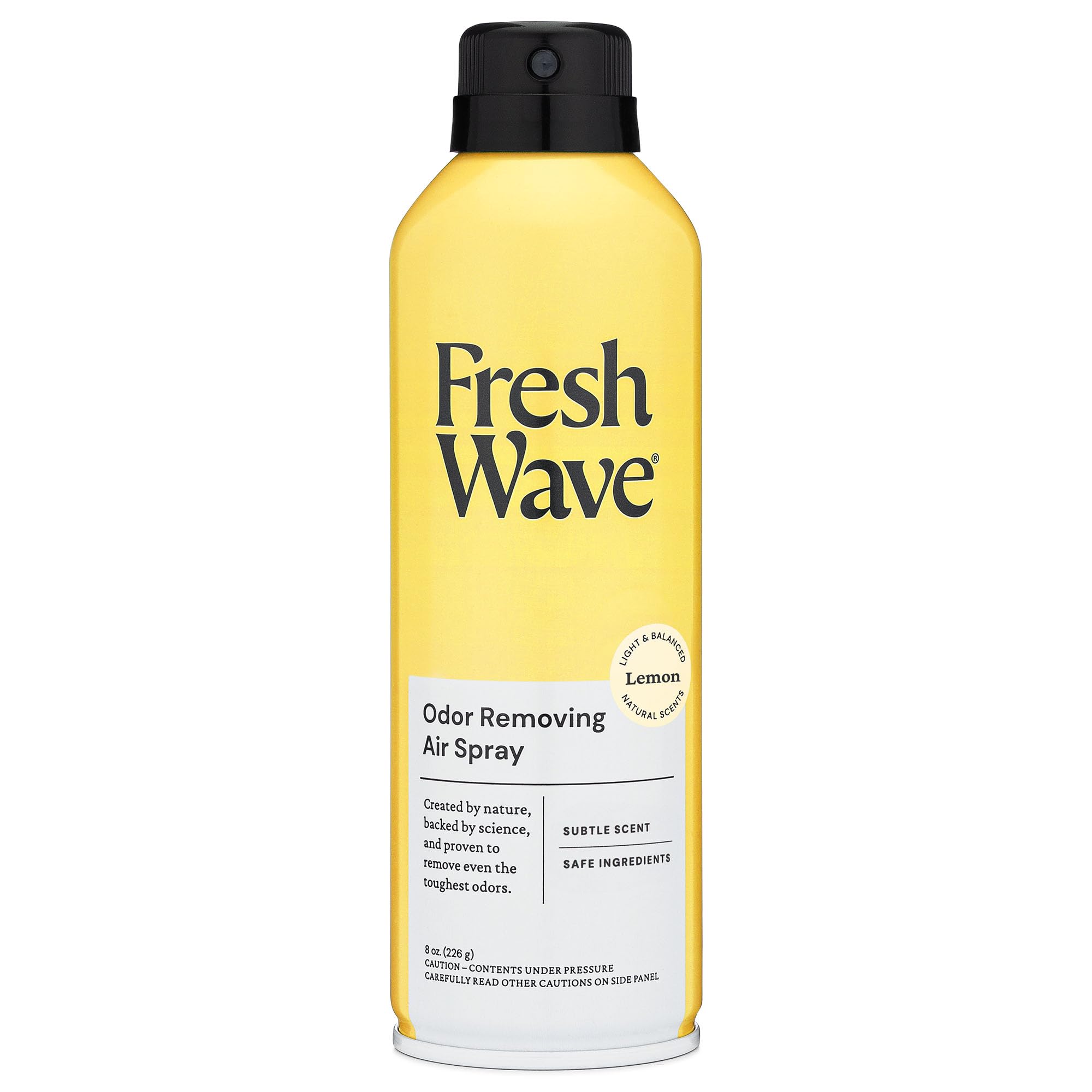 Fresh Wave Lemon Air Freshener Spray, 8 oz Room Odor Eliminator