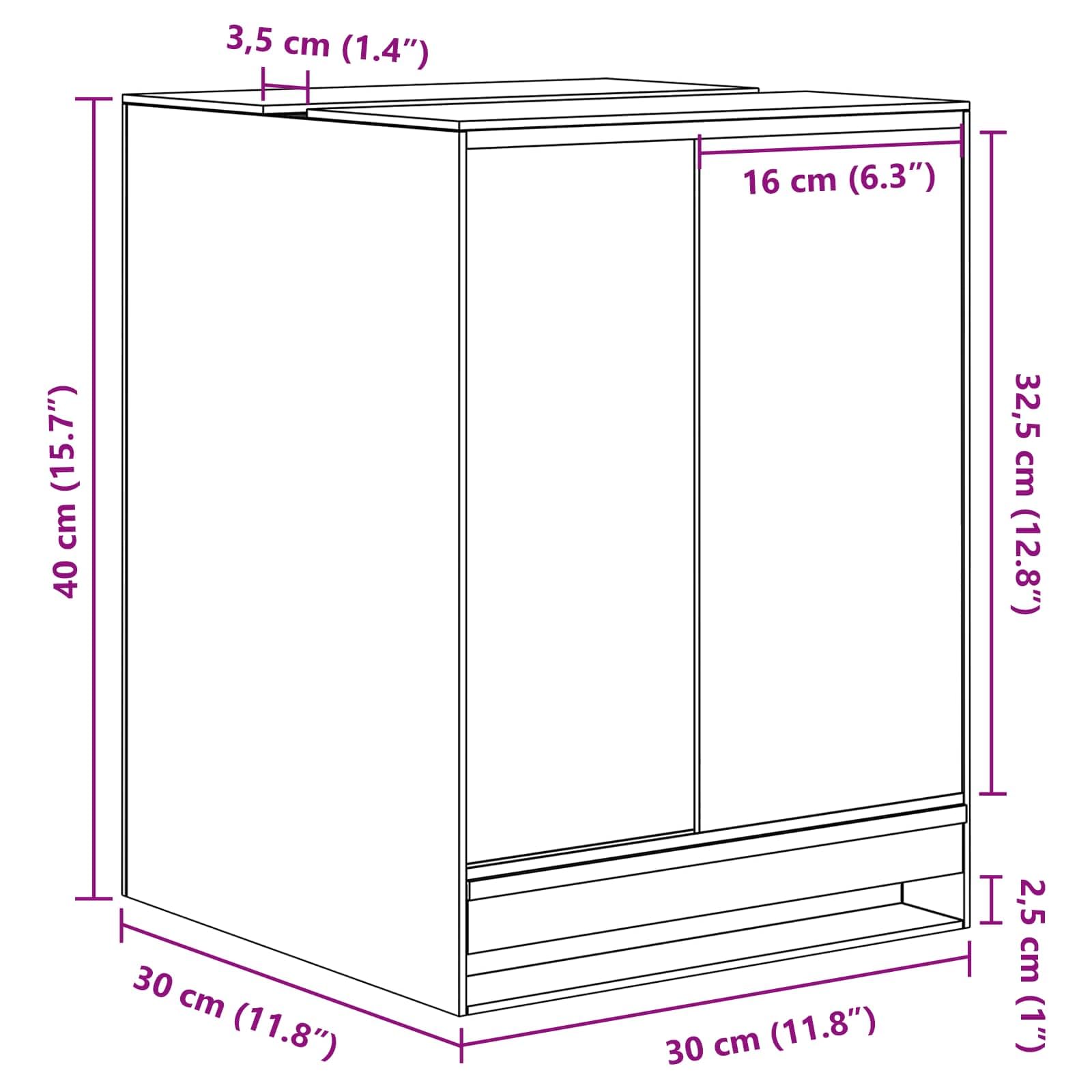 Genérico Terrario Transparente 30 x 30 x 40 cm Cristal, Terrarios para Reptiles y Anfibios Transparente,42020388