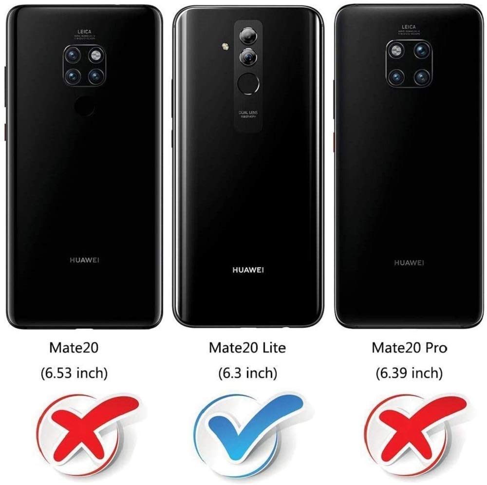 SIMao Collier Pour Huawei Honor 8 Pro Coque Transparent Silicone Housse Avec Cordon De Collier Necklace Lanyard Case Étui De Téléphone Avec Cordon Collier Coque Pour Honor 8 Pro,Vin Rouge