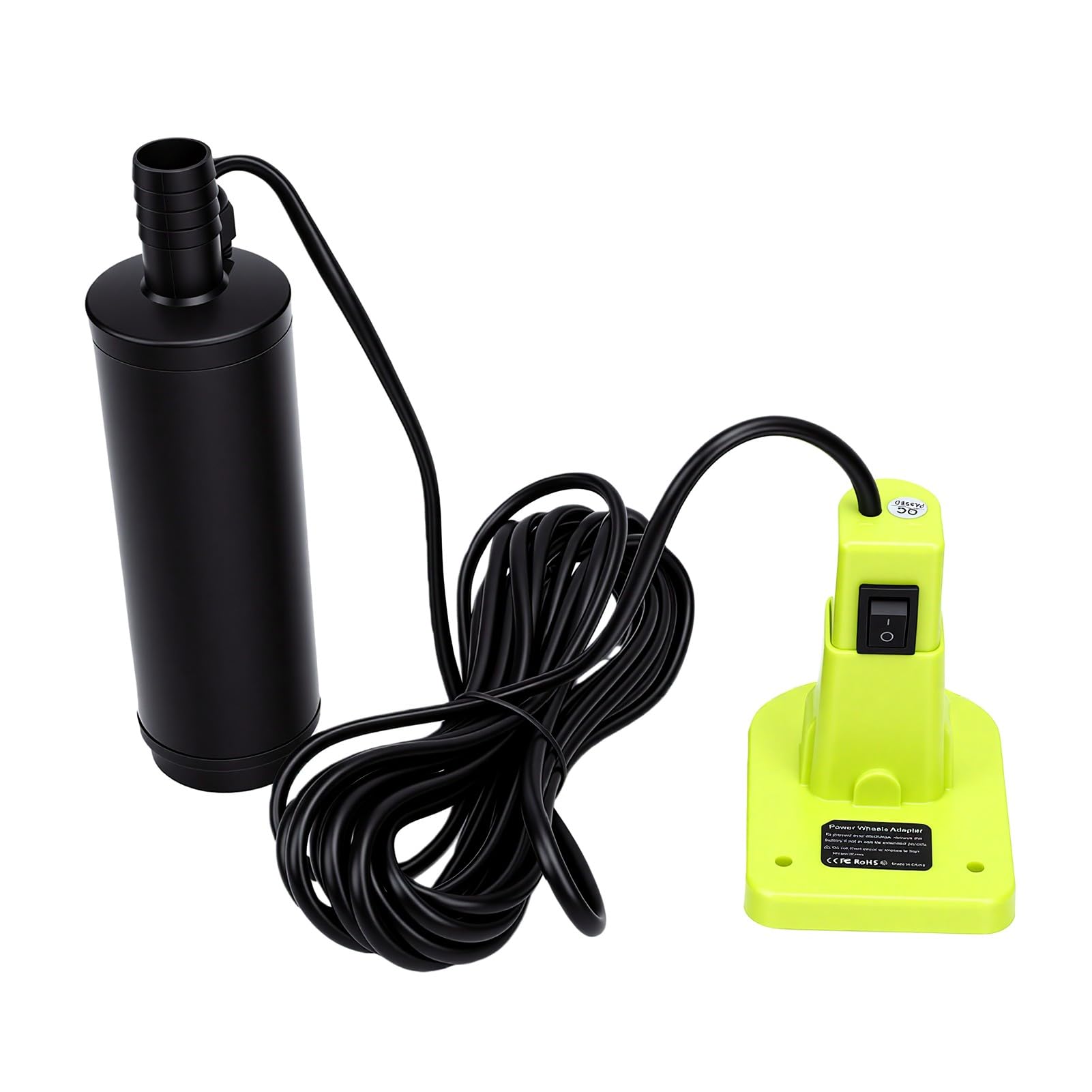 Fafeicy Pompa di Trasferimento Acqua Senza Fili con Portata di 635 GPH,