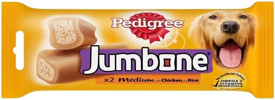 Pedigree Jumbone Medium Chicken & Rice (2x100g)