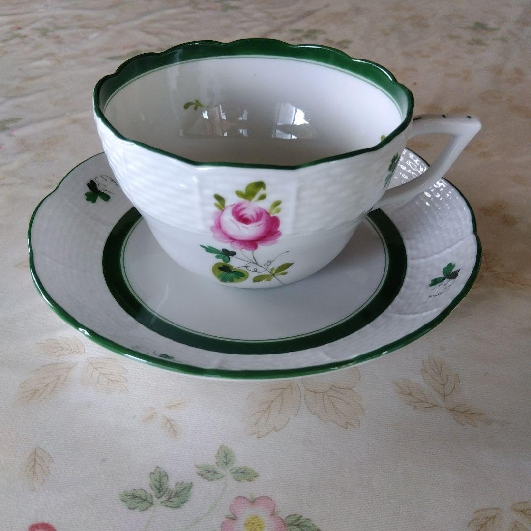 Amazon | ヘレンド ウィーンの薔薇 兼用カップ＆ソーサー1客 | ノー  