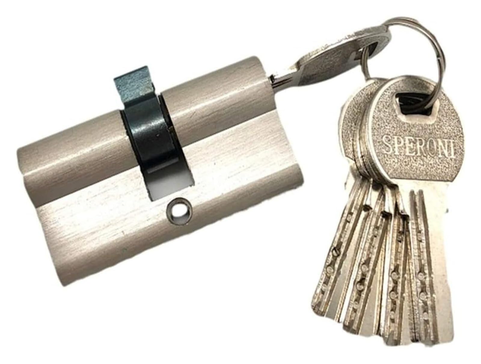 Door Barrel Lock,Euro Cylinder Lock, Lock Cylinder Double Open Lock Door Window Security 60 70 80 90mm Cylinder Key -Theft Entrance Brass Door Lock Lengthened Core(80mm)
