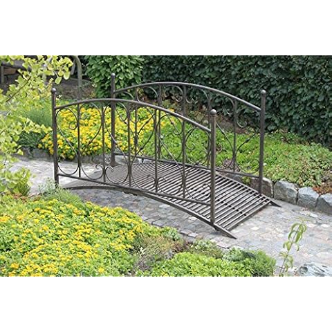 Gravidus schicke Gartenbrücke aus Metall Cover