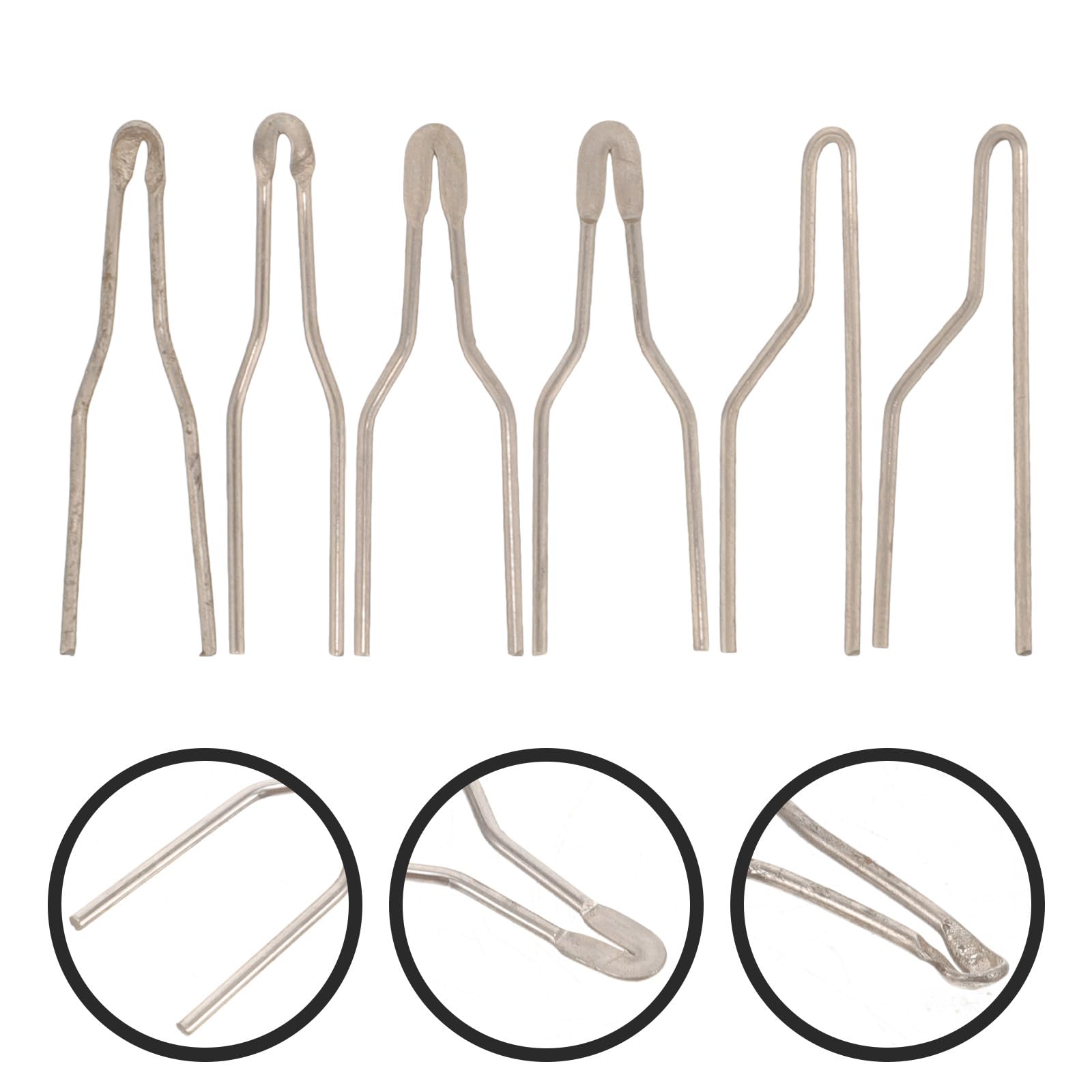 Supvox 6 punte per bruciare pirografia in filo di riscaldamento in metallo, diametro 1 mm, compatibili con bruciatori a legna ad alta impedenza, punte di ricambio durevoli per pasta di legno