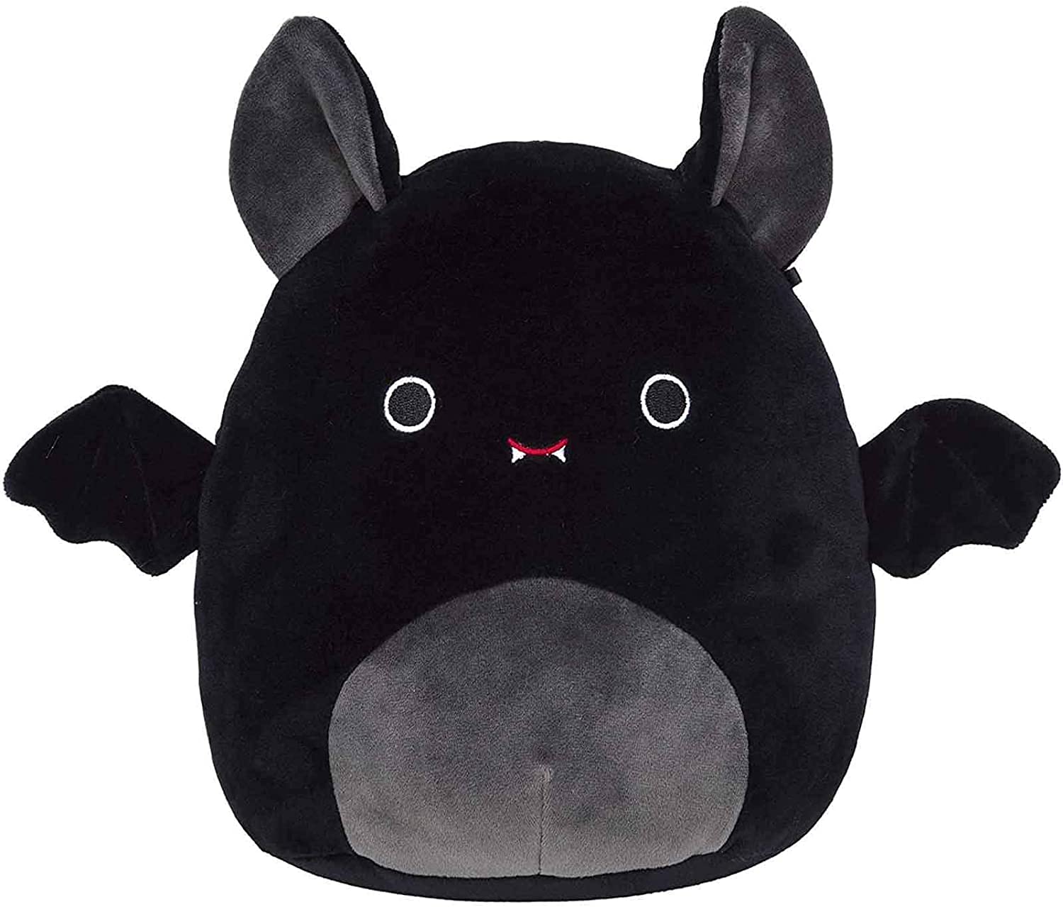 Bat Plushies Throw Pillow, Stuffed Animal Bat Doll Toy, Hugging Plush Pillow Kawaii Decoration Gift for Kids Birthday Christmas Halloween (8inch,Black)