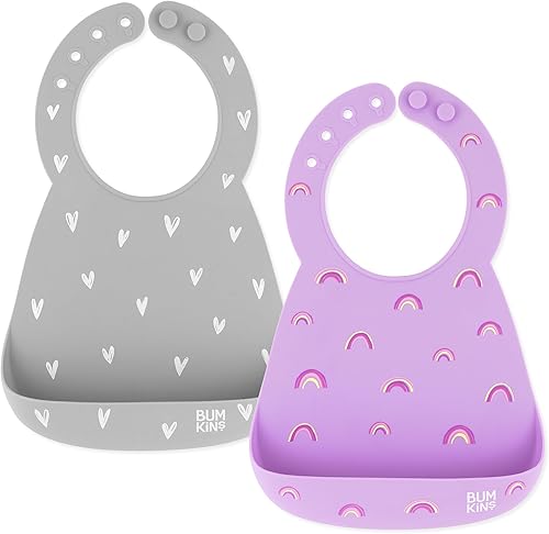 Bumkins Silicone Bib + Suction Bowl + Spoon Set
