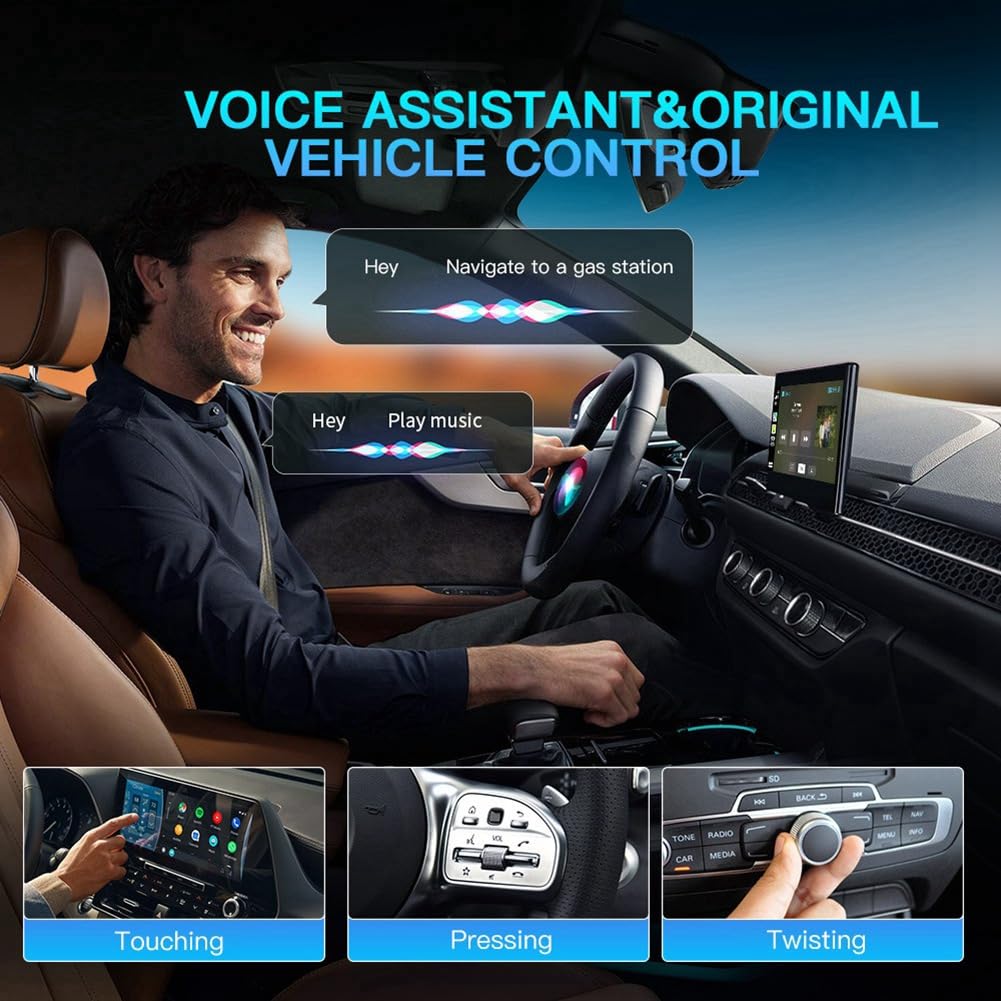 Collegamento Carbit Plug And Play A Wireless CarPlay Android Auto Box Navigazione per Auto Interconnessione di Macchine per Auto Intelligenti
