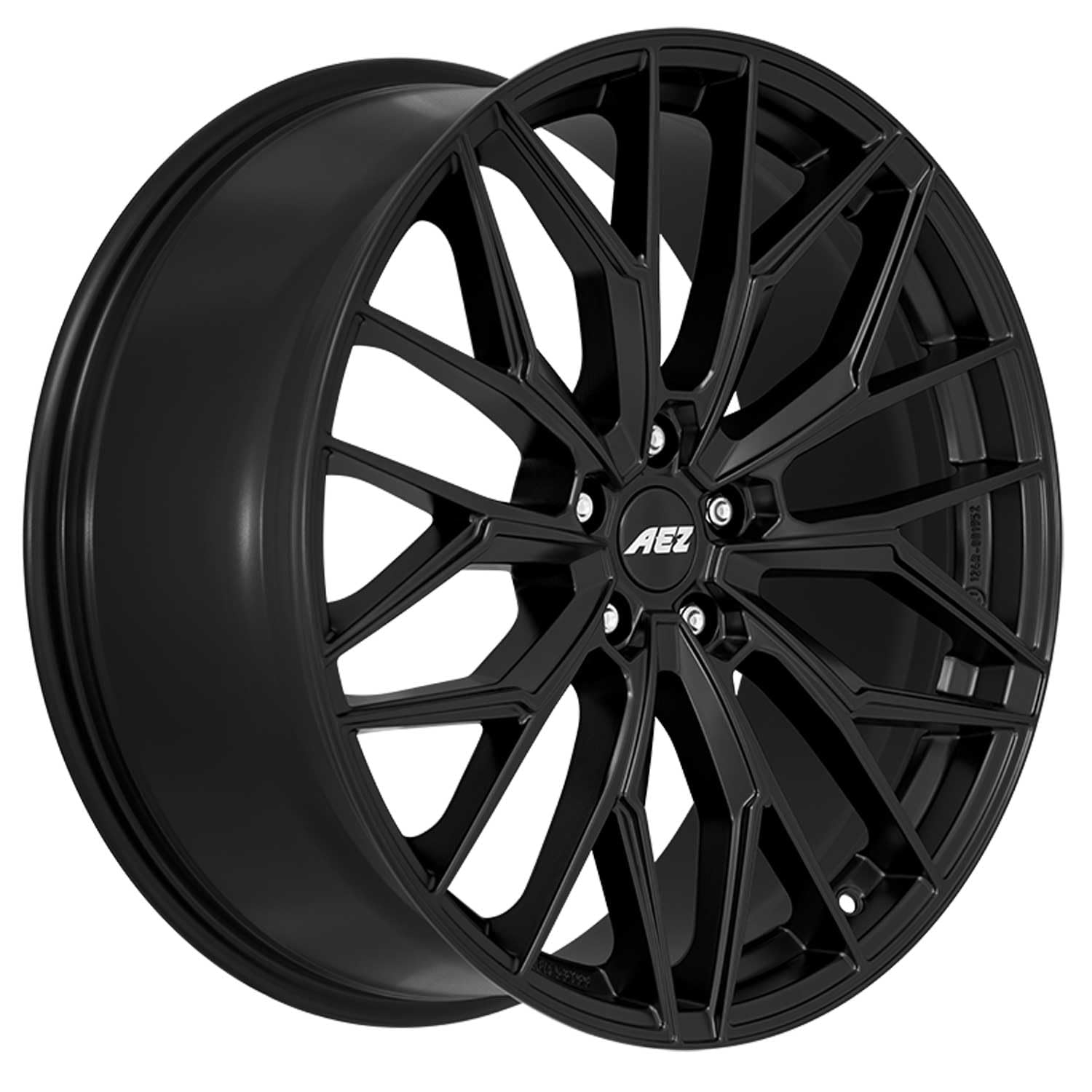 CERCHIO IN LEGA AEZ Porto black 8x19 5x112 ET 46 BLACK MATT