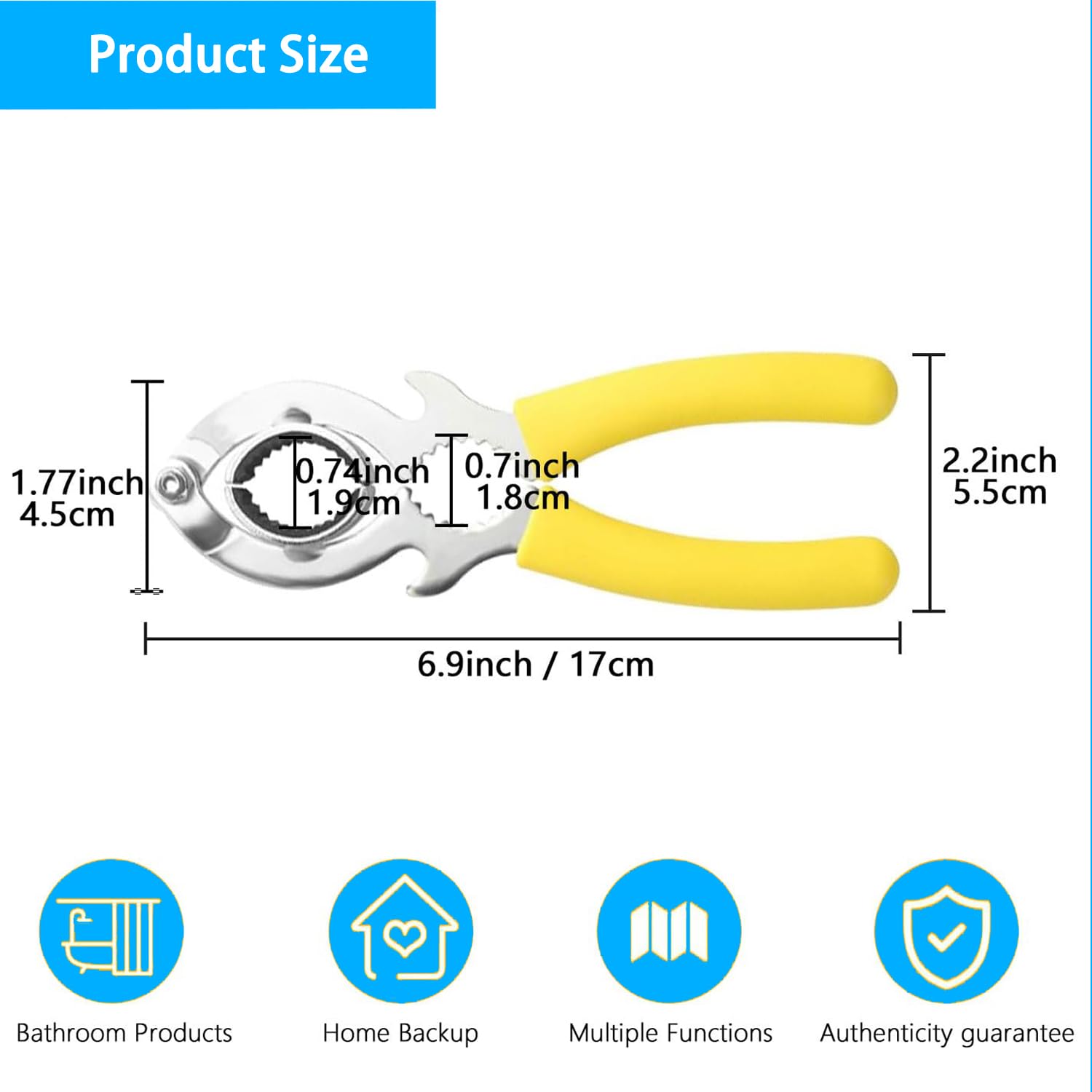 Faucet Wrench - Repair Kitchen & Bathroom Taps -5