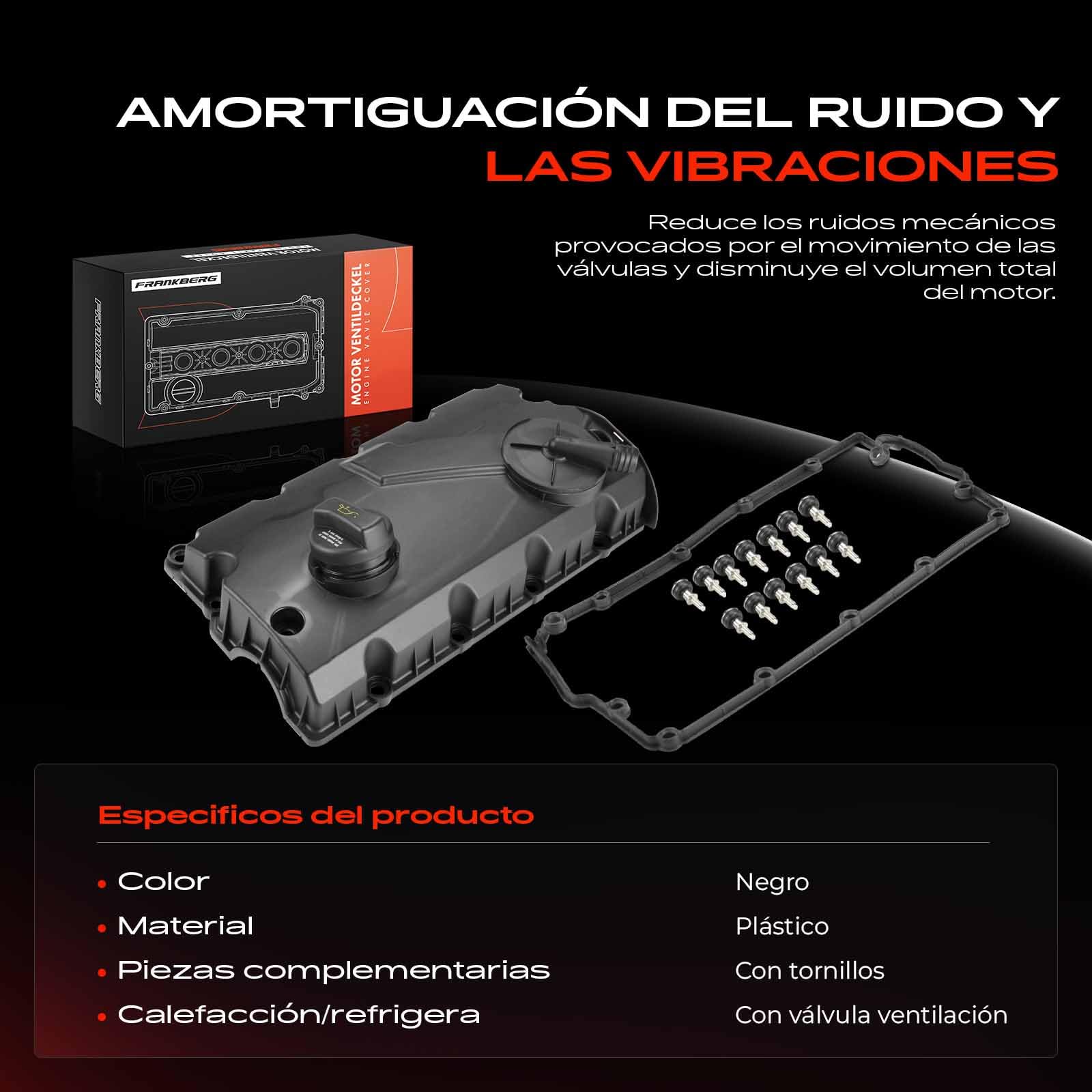 Tapa de válvula Tapa de culata para A4 A6 P-a-s-s-a-t S-h-a-r-a-n Transporter V 1995-2017 038103469AE
