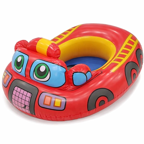 Boia Inflável Infantil com Assento – Modelos Animais, Carros, Unicórnio, Tubarão e Muito M...