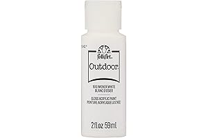 FolkArt Outdoor Acrylic Paint: Enduring Vibrancy for Concrete Surfaces