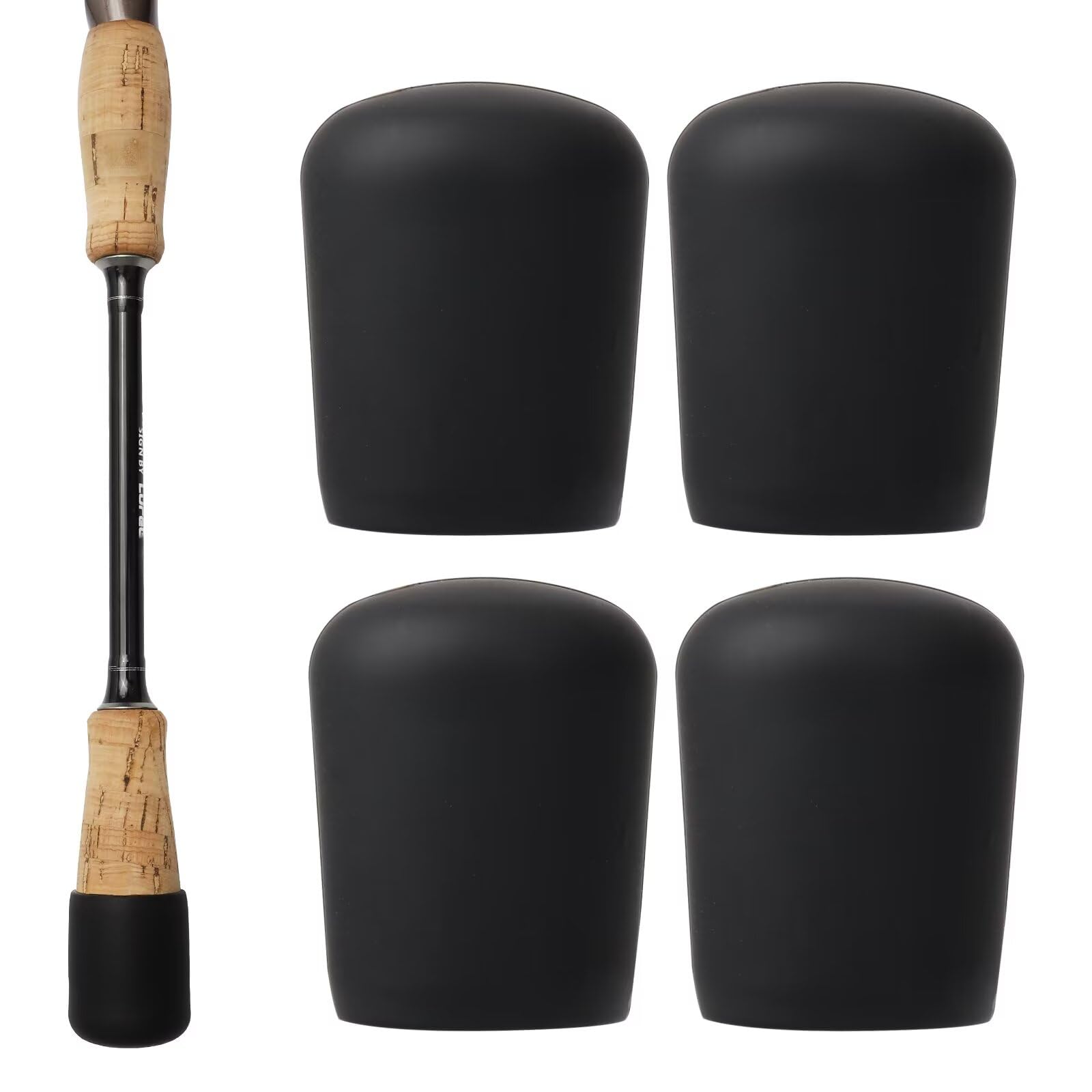 fishing rod butt holder Bent Rack lasting marine performance while maintaining a sleek 4 PCS 1.22 Inch Fishing