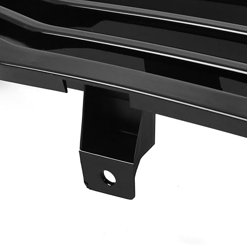 Miniatura 6 de Para Honda Accord 2 puertas Coupe 2008-2010 Parrilla Parachoques Delantero Negro Brillante