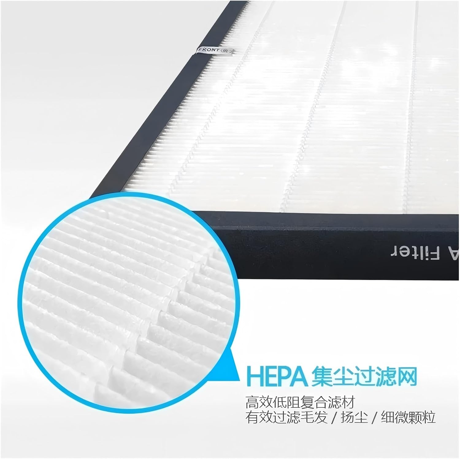 Dust Collection Filter HEPA Filter，Compatible For Airsonik Air Purifier SX-90 KJF2202TE KJF2203E KJF2103T KJF2105T KJF2106T，High Efficiency