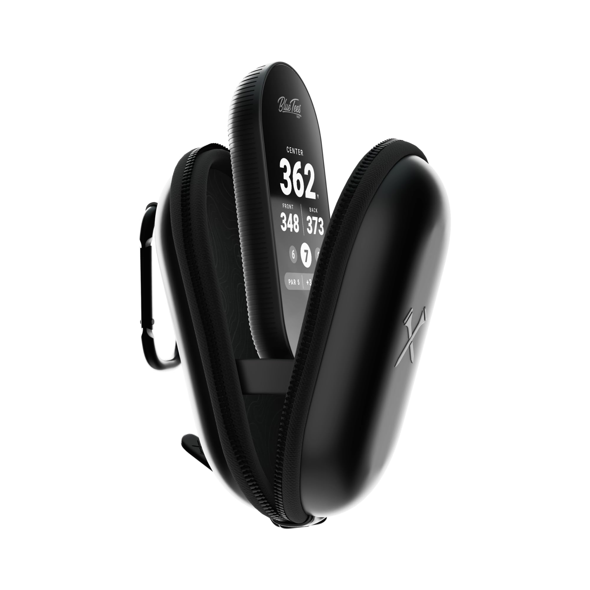 Blue Tees Golf GPS Case Compatible with Blue Tees Ringer Durable Molded  Tooth Zipper, Advanced Security with Internal Magnetic Plate, Hypalon Belt