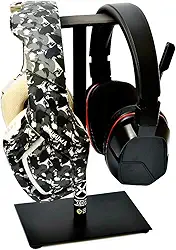 SUPORTE FONE DE OUVIDO HEADSET DUPLO PARA MESA