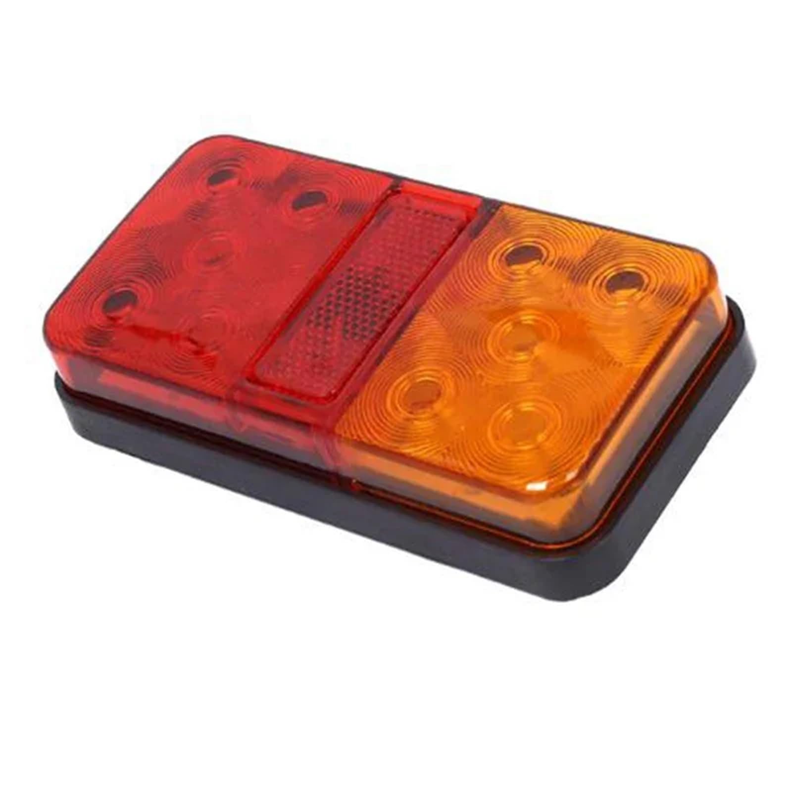 Halogen światła Lampa tylna zespolona 1 szt. 10 lamp tylnych LED do samochodów ciężarowych, przyczep, przyczep kempingowych, autobusów, kamperów, 12 V